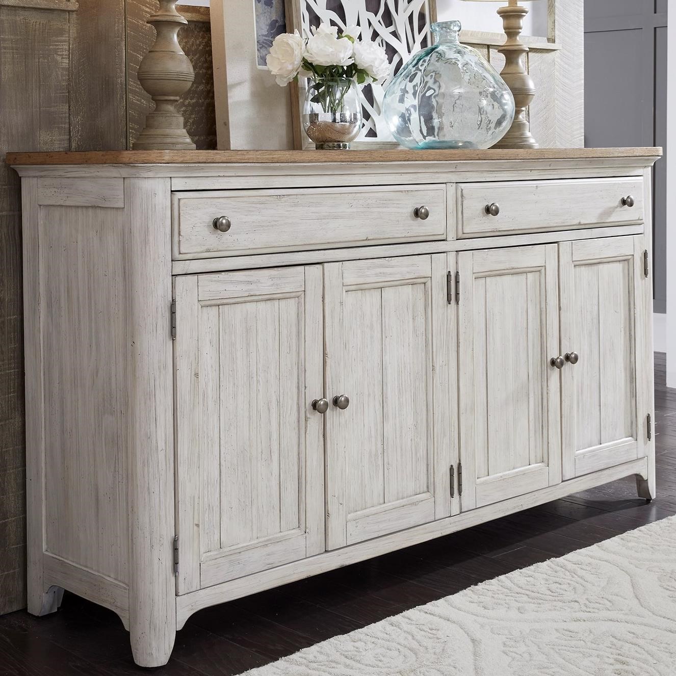 Farmhouse outlet server buffet